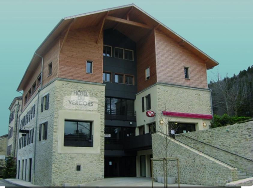 Restaurant Hotel Du Vercors Saint-Martin-en-Vercors Exteriör bild