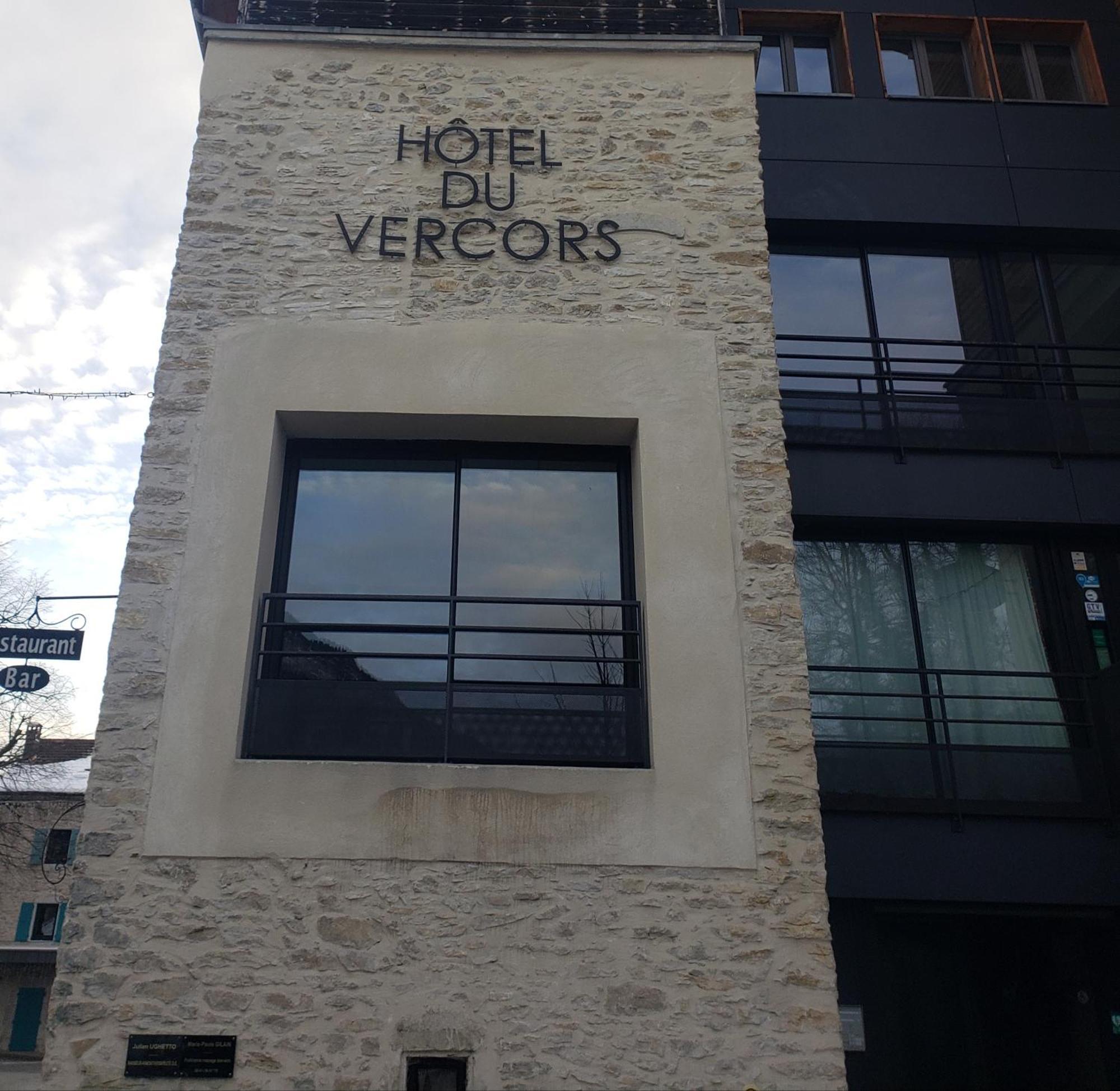 Restaurant Hotel Du Vercors Saint-Martin-en-Vercors Exteriör bild
